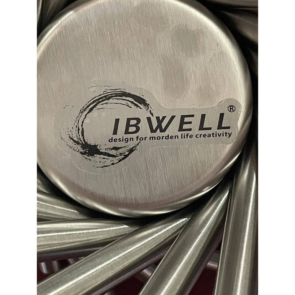 IBWell Creative Stainless Steel Rotating Fruit Basket Stand for Kitchen Count...